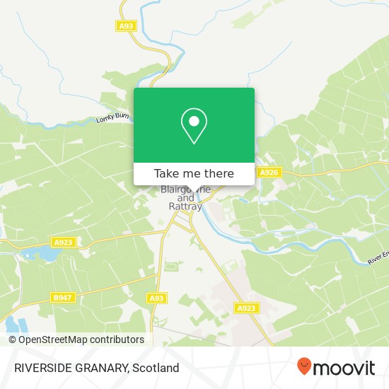 RIVERSIDE GRANARY map