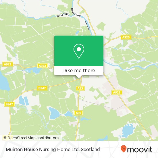 Muirton House Nursing Home Ltd map