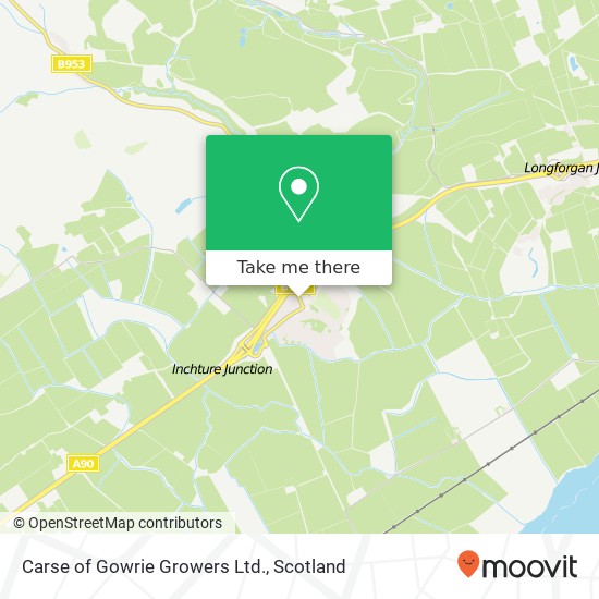 Carse of Gowrie Growers Ltd. map