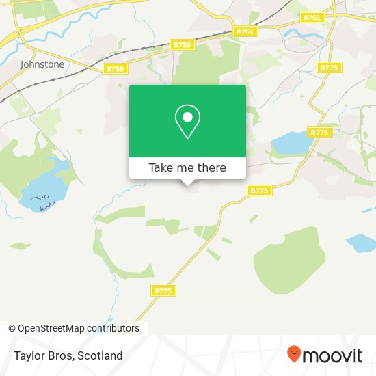 Taylor Bros map