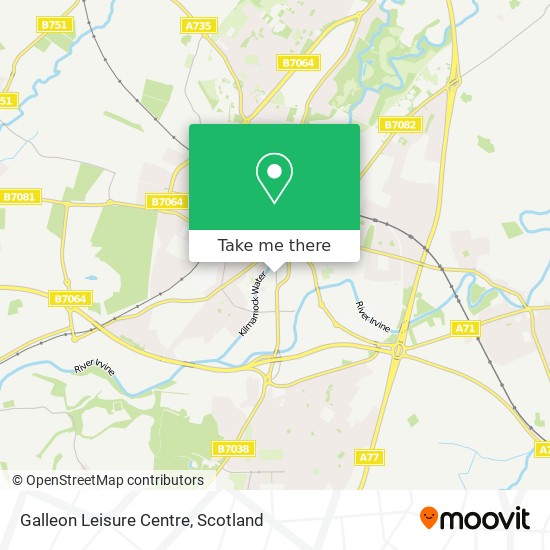 Galleon Leisure Centre map
