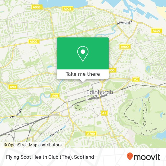 Flying Scot Health Club (The) map