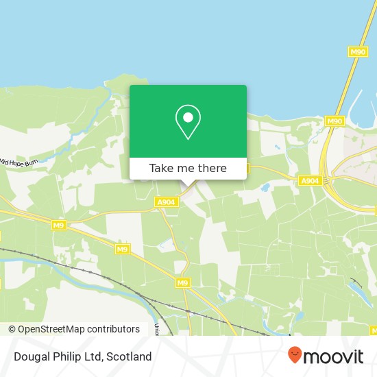 Dougal Philip Ltd map