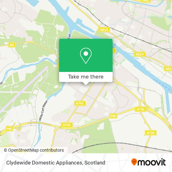 Clydewide Domestic Appliances map