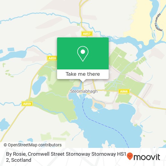 By Rosie, Cromwell Street Stornoway Stornoway HS1 2 map