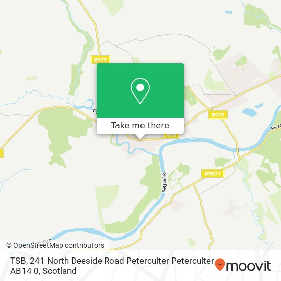 TSB, 241 North Deeside Road Peterculter Peterculter AB14 0 map
