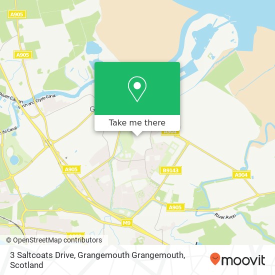 3 Saltcoats Drive, Grangemouth Grangemouth map