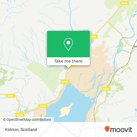Kirkton map