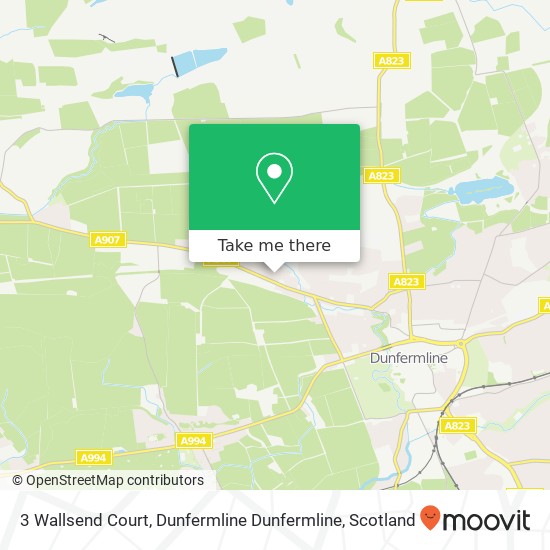 3 Wallsend Court, Dunfermline Dunfermline map