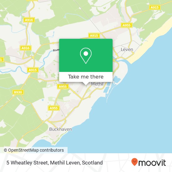 5 Wheatley Street, Methil Leven map