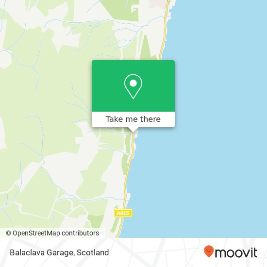 Balaclava Garage map