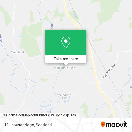 Millhousebridge map