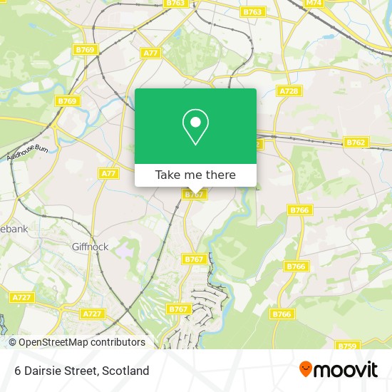 6 Dairsie Street map