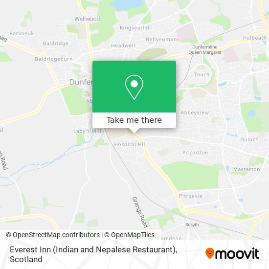 Everest Inn (Indian and Nepalese Restaurant) map