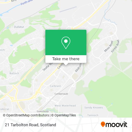 21 Tarbolton Road map