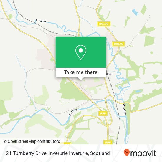 21 Turnberry Drive, Inverurie Inverurie map