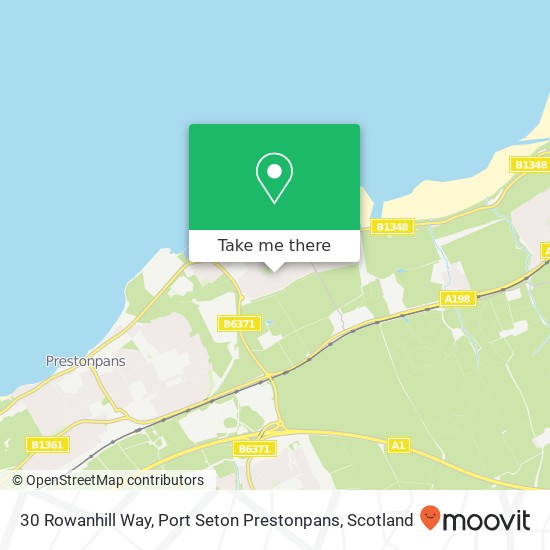 30 Rowanhill Way, Port Seton Prestonpans map