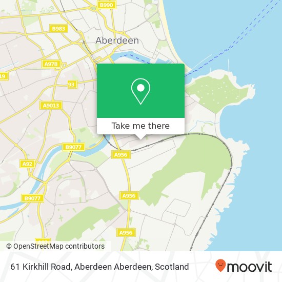 61 Kirkhill Road, Aberdeen Aberdeen map
