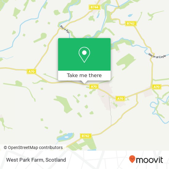 West Park Farm map