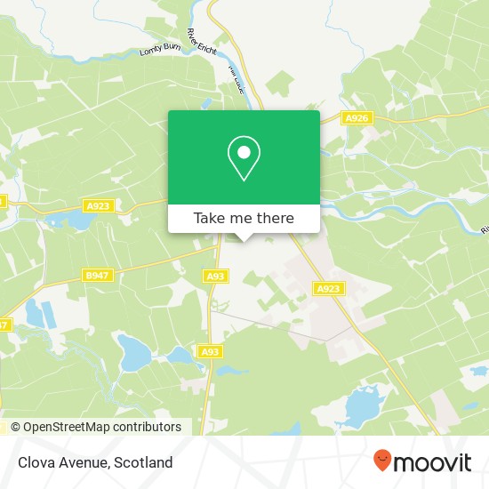 Clova Avenue map