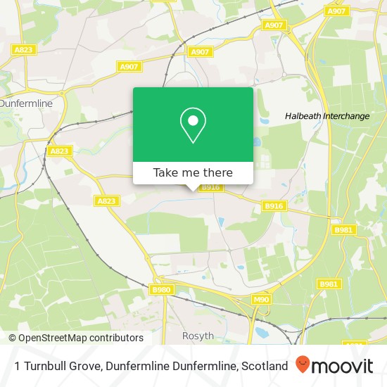 1 Turnbull Grove, Dunfermline Dunfermline map