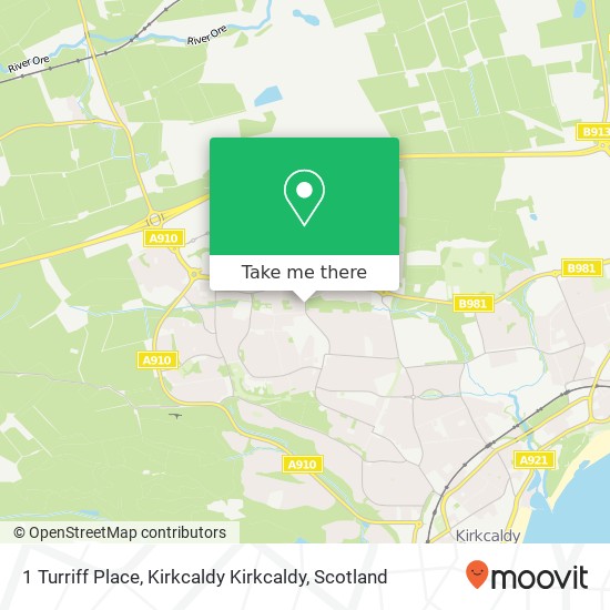 1 Turriff Place, Kirkcaldy Kirkcaldy map