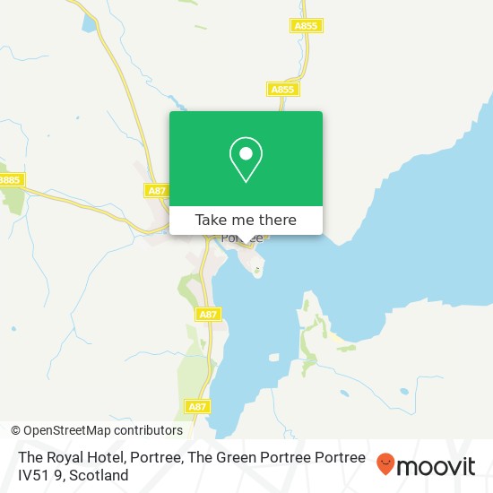 The Royal Hotel, Portree, The Green Portree Portree IV51 9 map