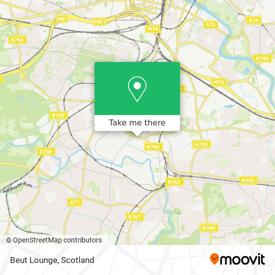 Beut Lounge map