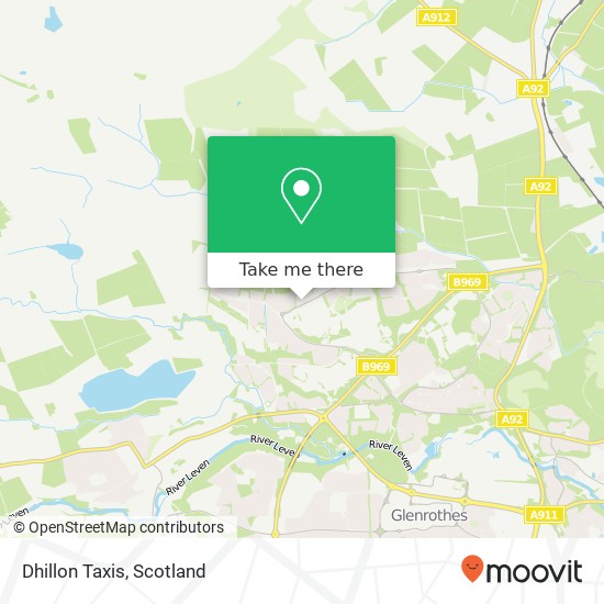 Dhillon Taxis map