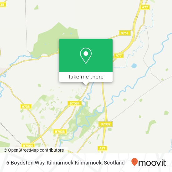 6 Boydston Way, Kilmarnock Kilmarnock map