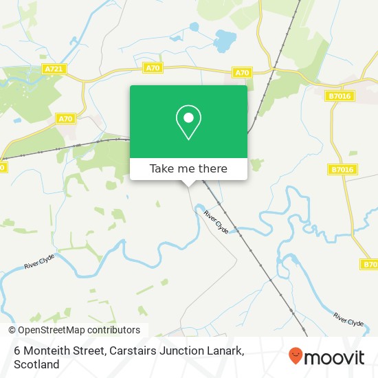 6 Monteith Street, Carstairs Junction Lanark map