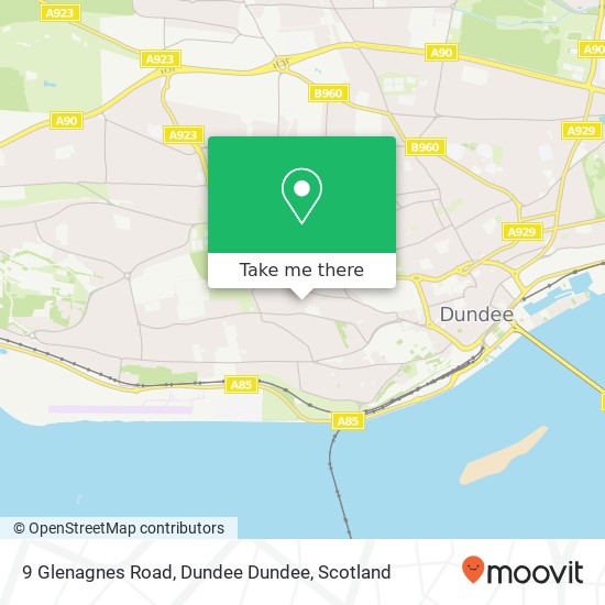 9 Glenagnes Road, Dundee Dundee map