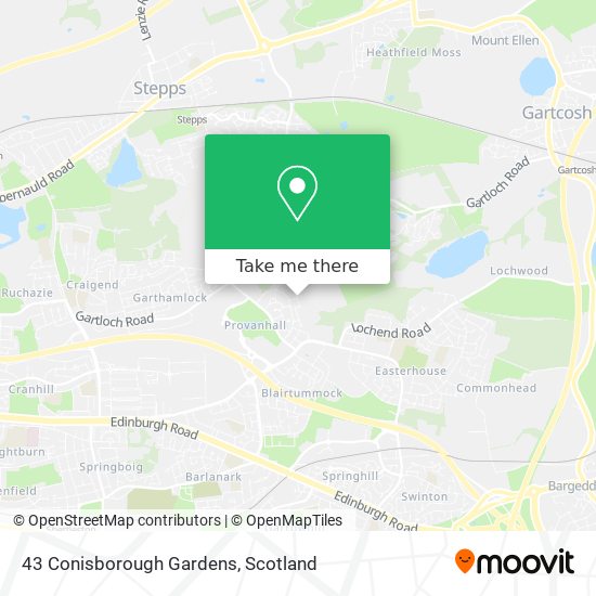 43 Conisborough Gardens map