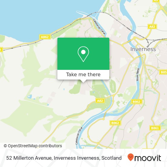 52 Millerton Avenue, Inverness Inverness map