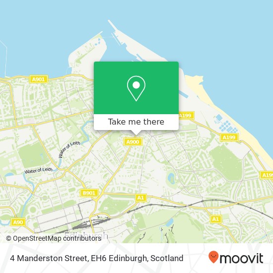 4 Manderston Street, EH6 Edinburgh map