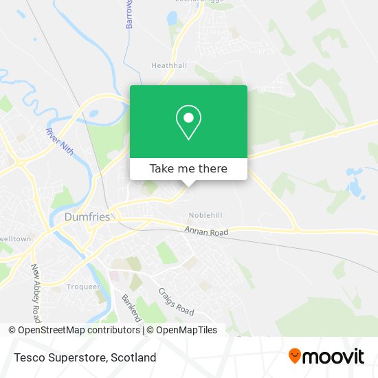 Tesco Superstore map