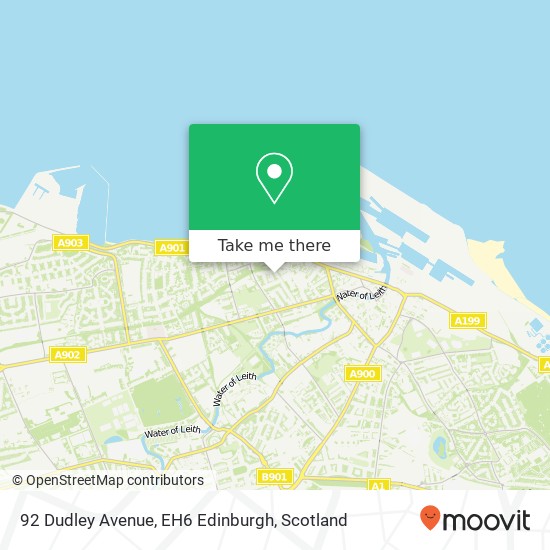 92 Dudley Avenue, EH6 Edinburgh map