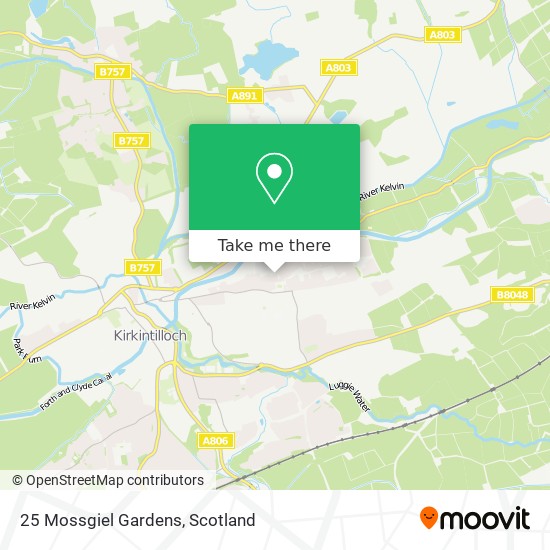 25 Mossgiel Gardens map