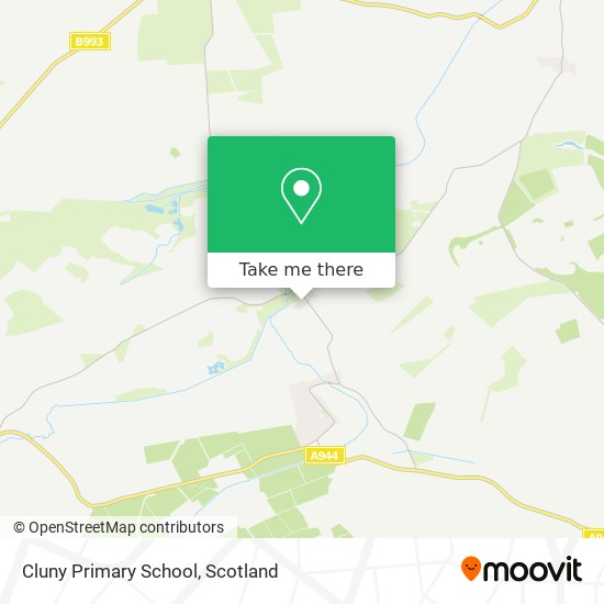 Cluny Primary School map