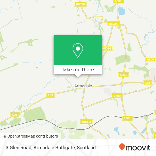 3 Glen Road, Armadale Bathgate map