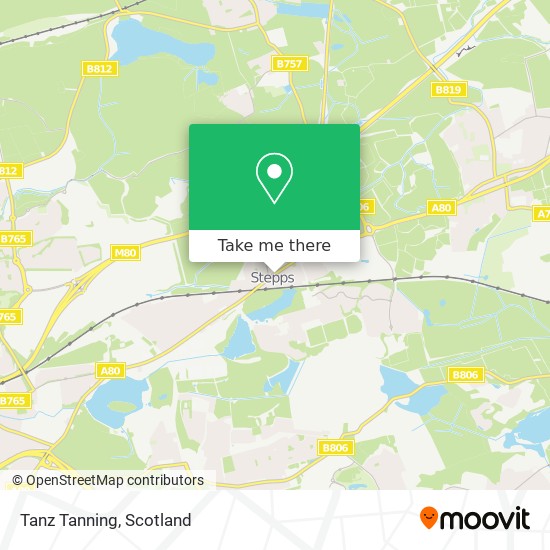 Tanz Tanning map