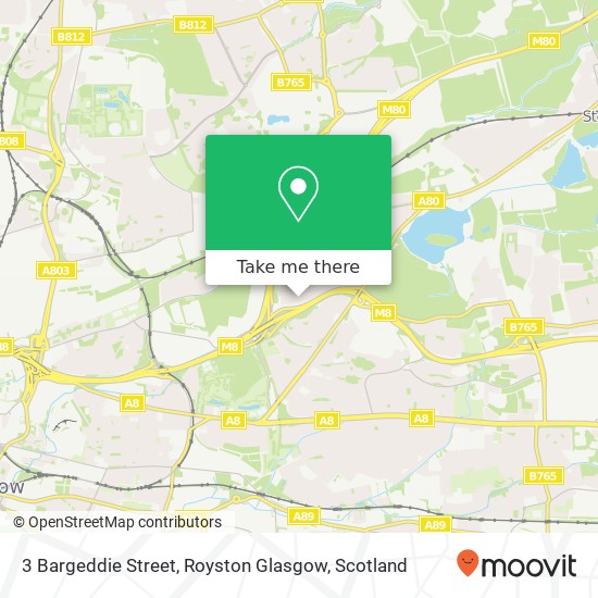 3 Bargeddie Street, Royston Glasgow map