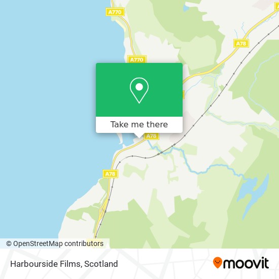 Harbourside Films map