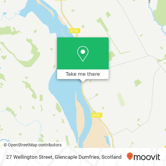 27 Wellington Street, Glencaple Dumfries map