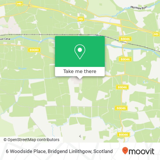6 Woodside Place, Bridgend Linlithgow map