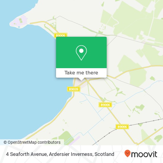 4 Seaforth Avenue, Ardersier Inverness map