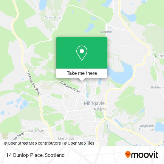14 Dunlop Place map
