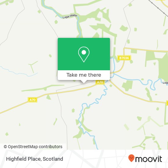 Highfield Place map