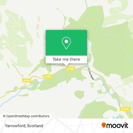 Yarrowford map
