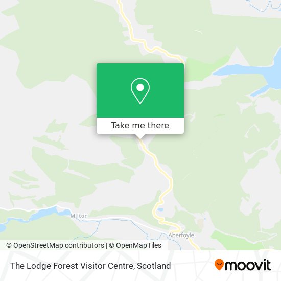 The Lodge Forest Visitor Centre map